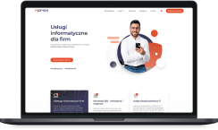 Strona internetowa firmy IT