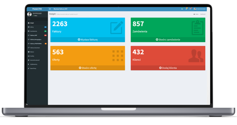 FenixCRM – architektura systemu