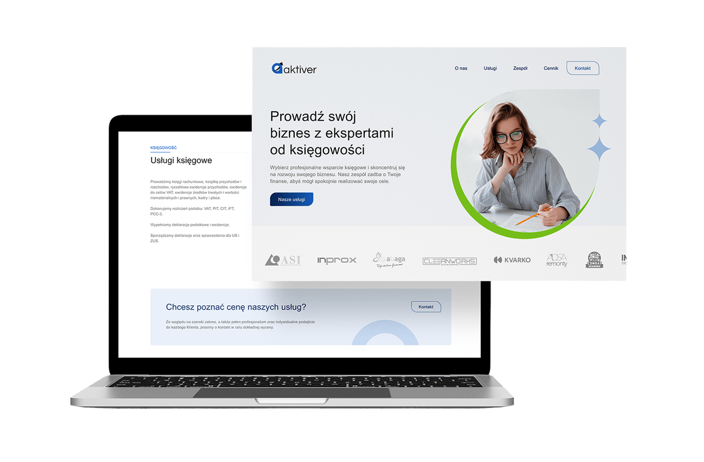 Aktiver – podgląd projektu