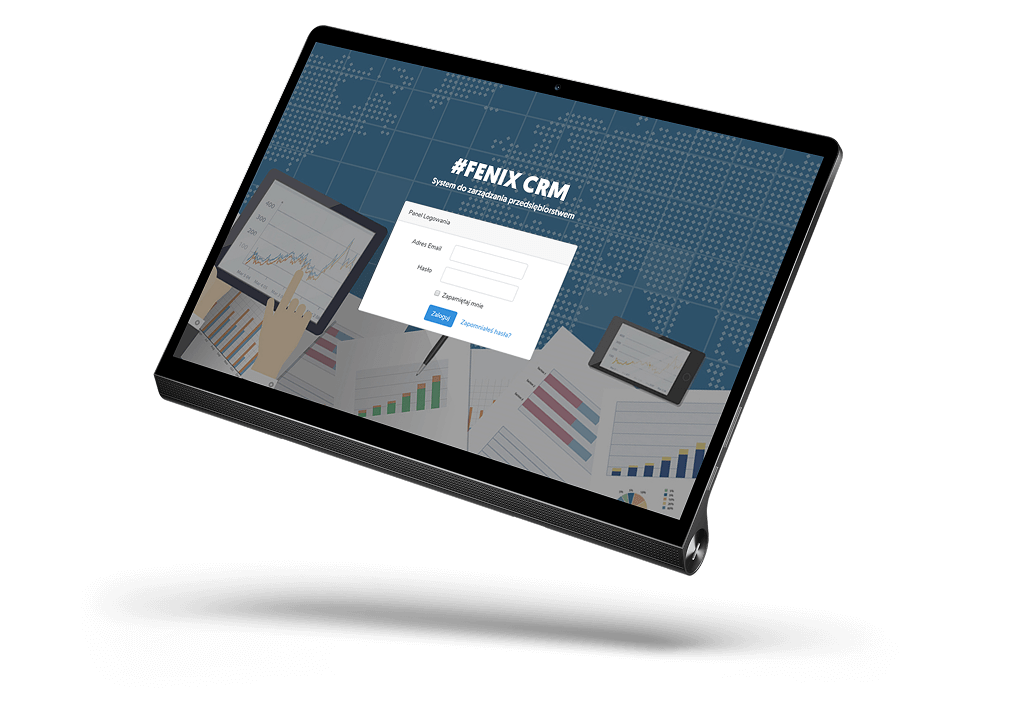 FenixCRM – podgląd projektu