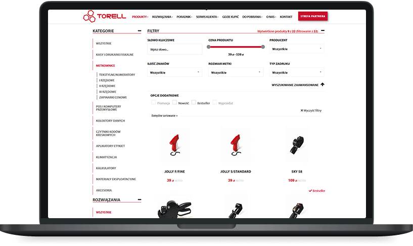 Torell – podgląd projektu
