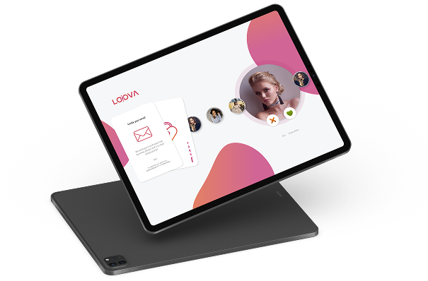 Loova (NDA) – design interfejsu